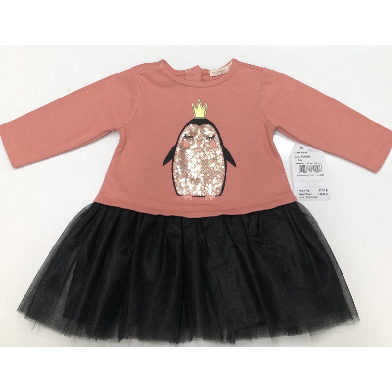 Сукня 13768GUL KURUSU IdilBaby Mamino Туреччина 9-12 m(р) Сукня 13768GUL KURUSU IdilBaby Mamino Туреччина 9-12 m(р)
