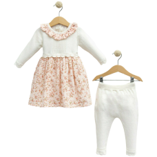Комплект сукня, штани 6864 pink Nipperland Турція 3-6 m(р)