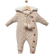 Комбінезон з капюшоном 7060 beige Nipperland Турція 6-9 m(р)