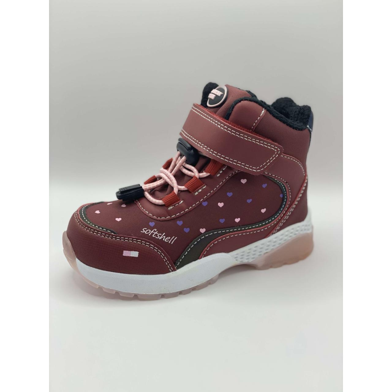 Термочеревики SOFTSHELL American Club RL 131/23 вишневий 27-31 (990/24) з підошвою, що світиться RL 131/23 wisniowy 28(р) Термочеревики SOFTSHELL American Club RL 131/23 вишневий 27-31 (990/24) з підошвою, що світиться RL 131/23 wisniowy 28(р)