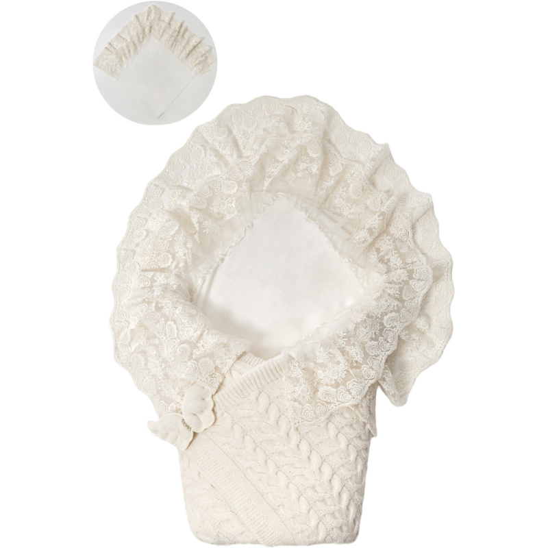 Плед-конверт 8186 cream Nipperland Туреччина 85x85(р) Плед-конверт 8186 cream Nipperland Туреччина 85x85(р)