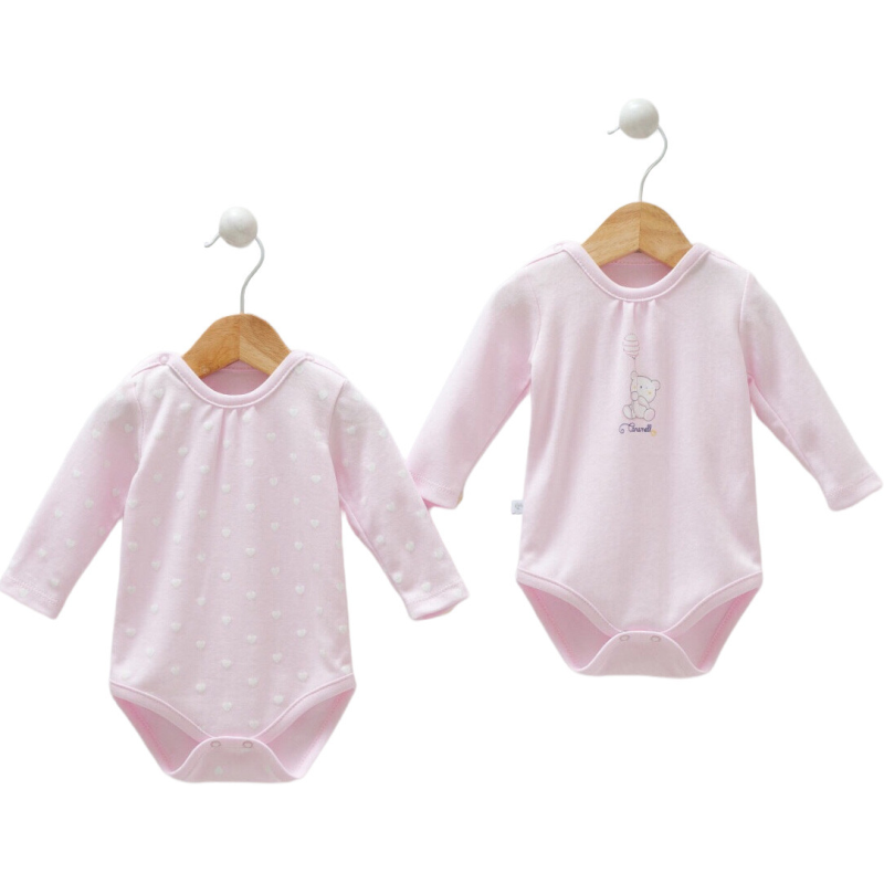 Боді, комплект 2 шт. BK8811 PEMBE Caramell Турція 62-68(р) Боді, комплект 2 шт. BK8811 PEMBE Caramell Турція 62-68(р)